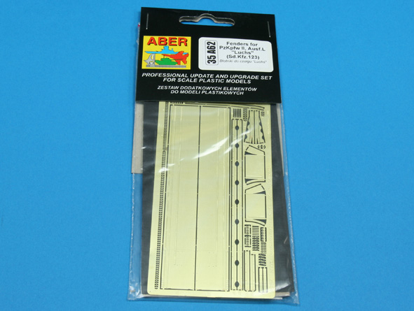 ABR-35-A62  Дополнения для  Fenders for Panzer II, Ausf.L „Luchs” для  1/35