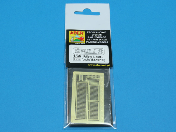 ABR-35-G09  Дополнения для  Grilles  for Panzer II, Ausf.L „Luchs” для  1/35