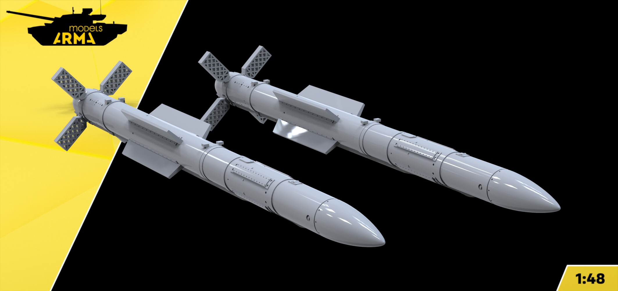AM48375 Ракеты Р-77 2шт (Не для свободной продажи) Arma Models