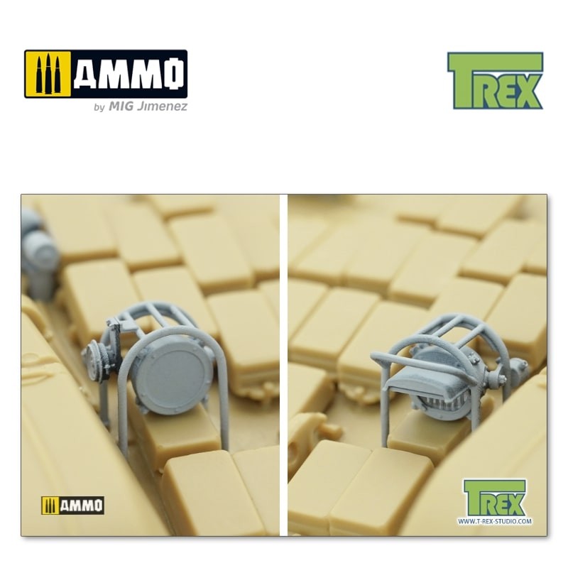 TR35044 Световые приборы T-72B Lights Set (T-72B, T-72B1)