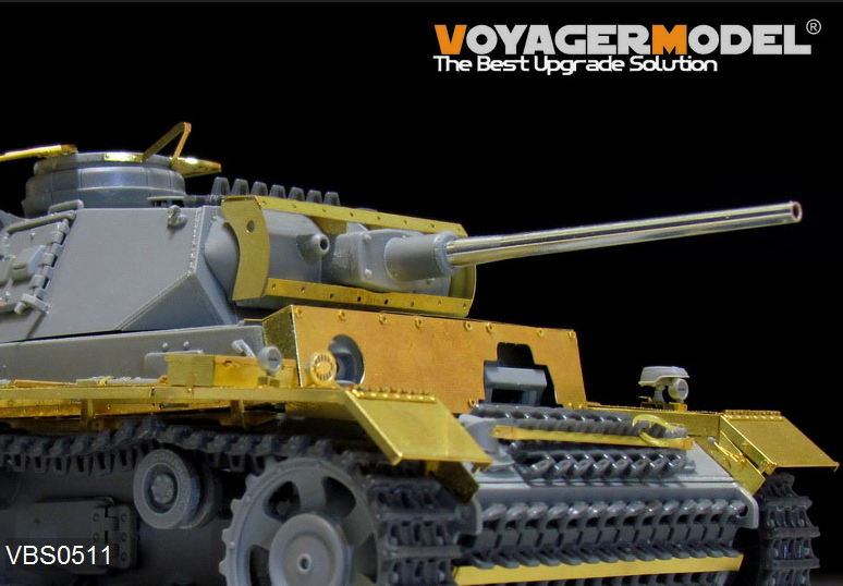 VBS0511 Ствол немецкой 50-мм пушки KwK39 L / 60 времен Второй мировой войны (бывший в употреблении Pz.III) (GP)