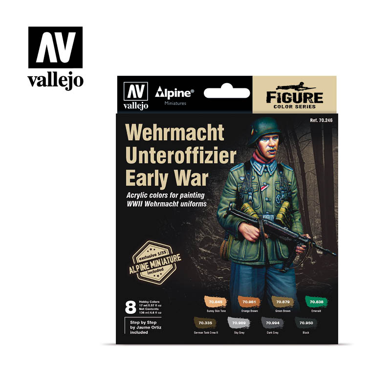 V-70246 Набор Model Color Wehrmacht Unteroffizier Early War 8 цв х17 мл
