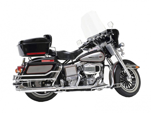 16037 Harley Davidson FLH Classic - Black (ограниченная серия) Tamiya
