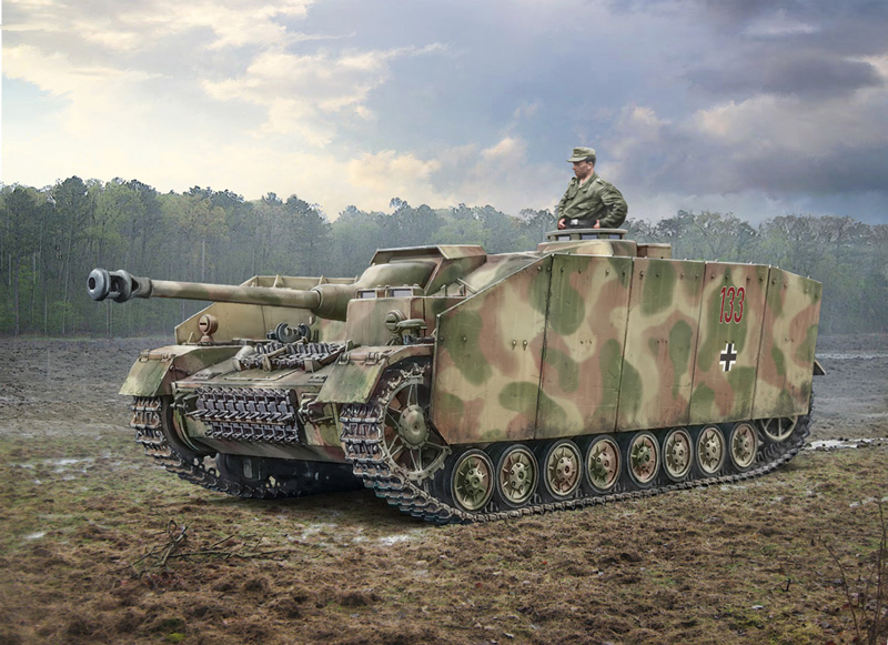 0223ИТ САУ Sturmgeschutz IV Italeri