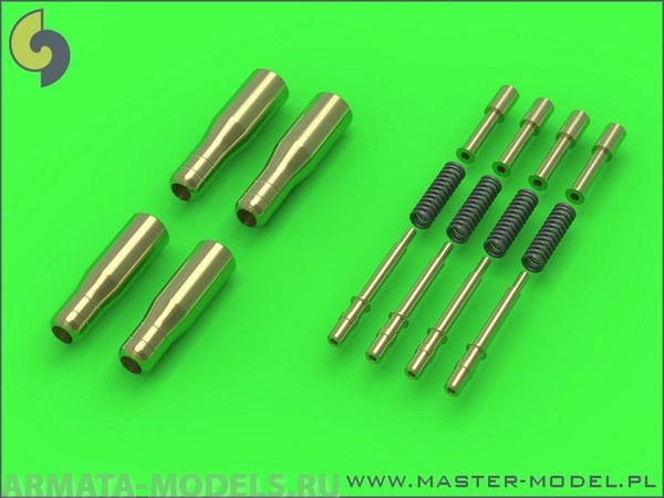 AM-72-067 Стволы к авиапушке Hispano Mk II с круглым пружинным компенсатором 20 мм для Hurricane Mk IIC 4 шт.