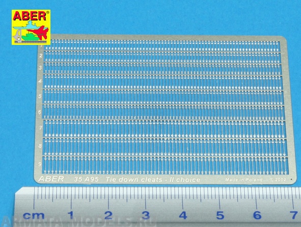 ABR-35-A95  Дополнения для  Tie down cleats (2 choice) для  1/35