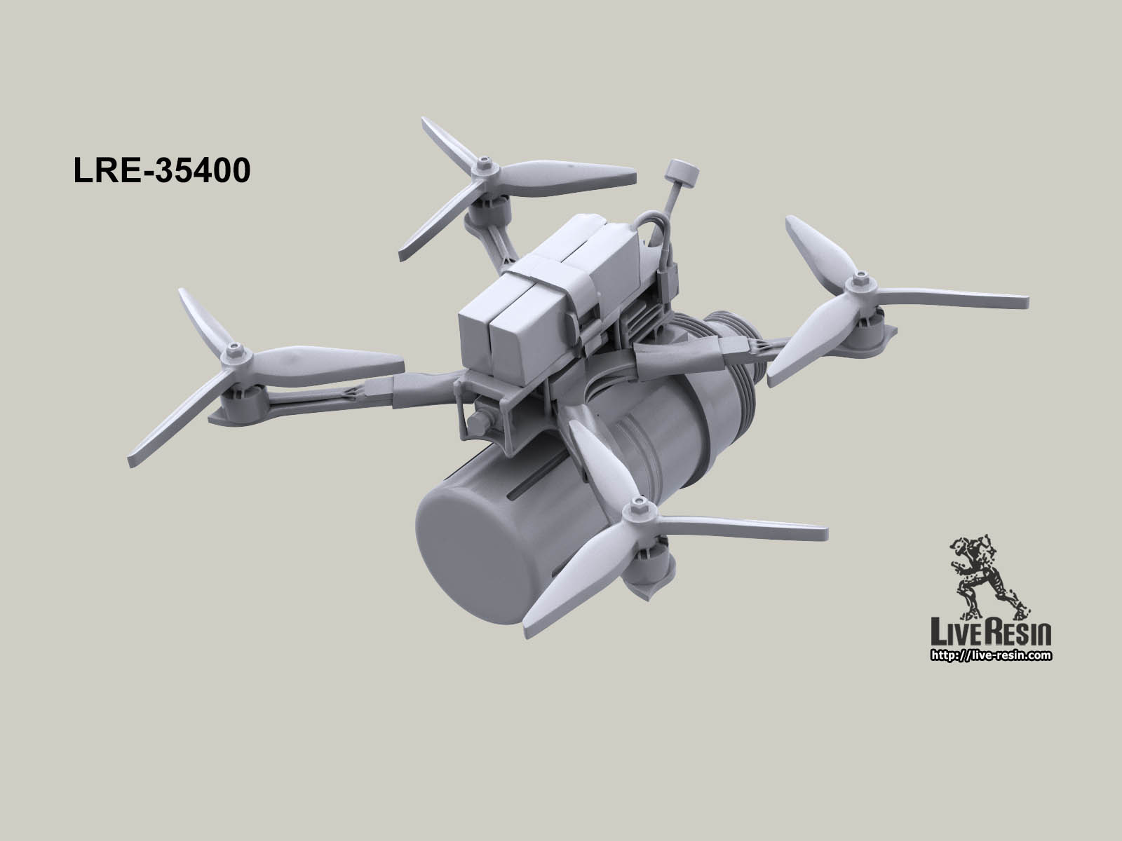 LRE35400 Дрон камикадзе 10  дюймов - 6 (Не для свободной продажи) Live Resin