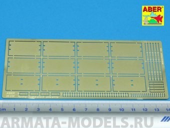 ABR-35-A08  Дополнения для  Side skirts for Panther Ausf.A для  1/35