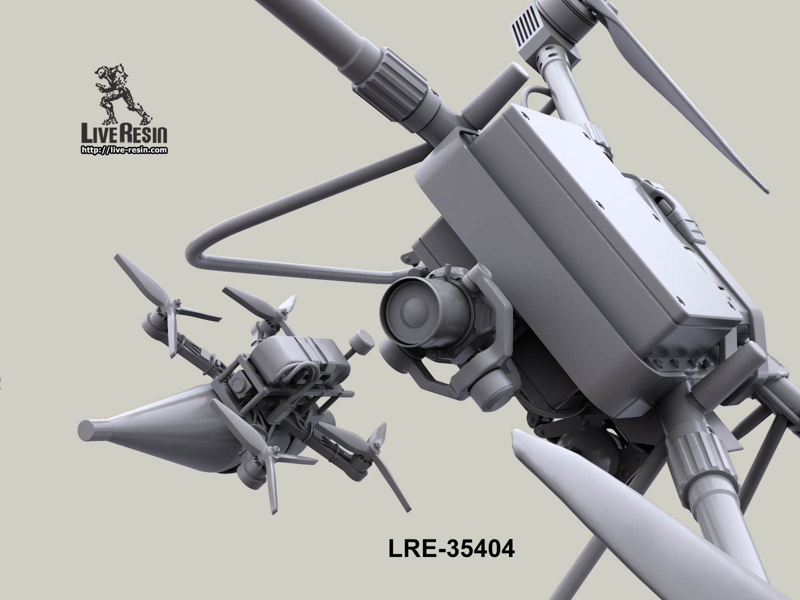 LRE35404 Промышленный агро дрон со сбросами 82 мм (Не для свободной продажи) Live Resin