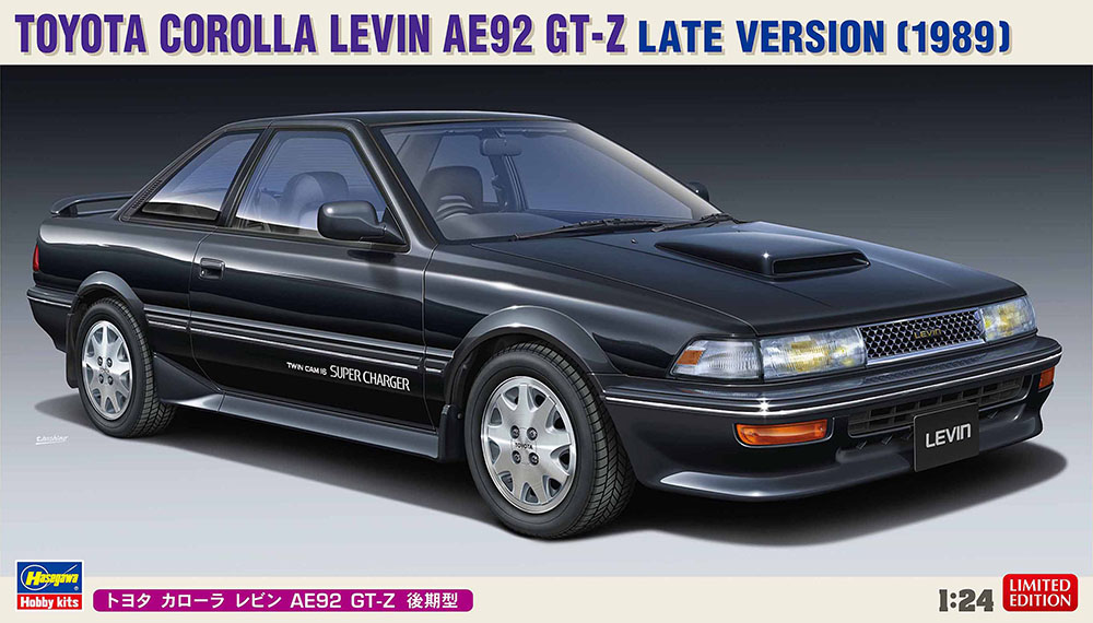 20486-Автомобиль Toyota Corolla Levin AE92 GT-Z поздняя модель (Limited Edition) Hasegawa
