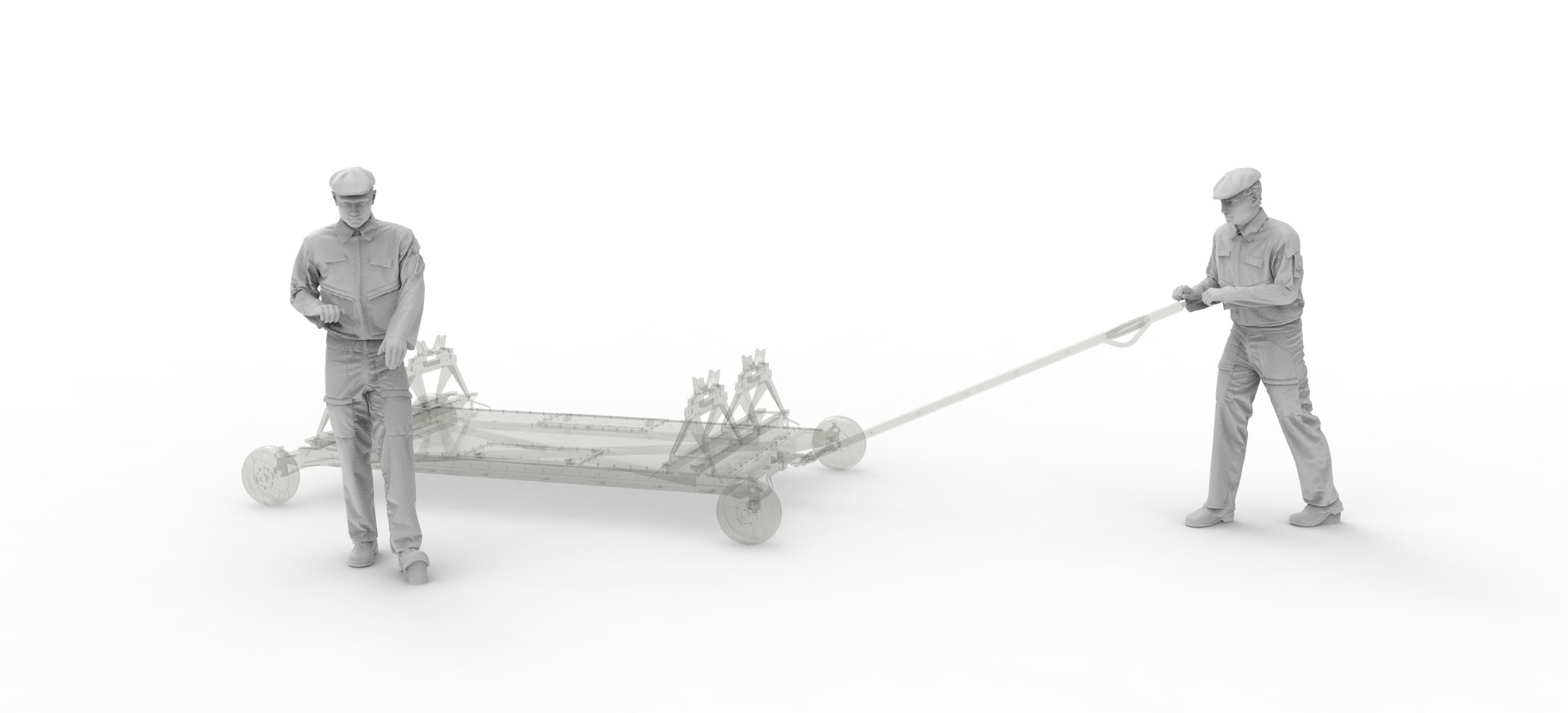 48531-1TMP ТЕХНИКИ ВКС РФ. 2 шт. Набор № 4 Temp Models