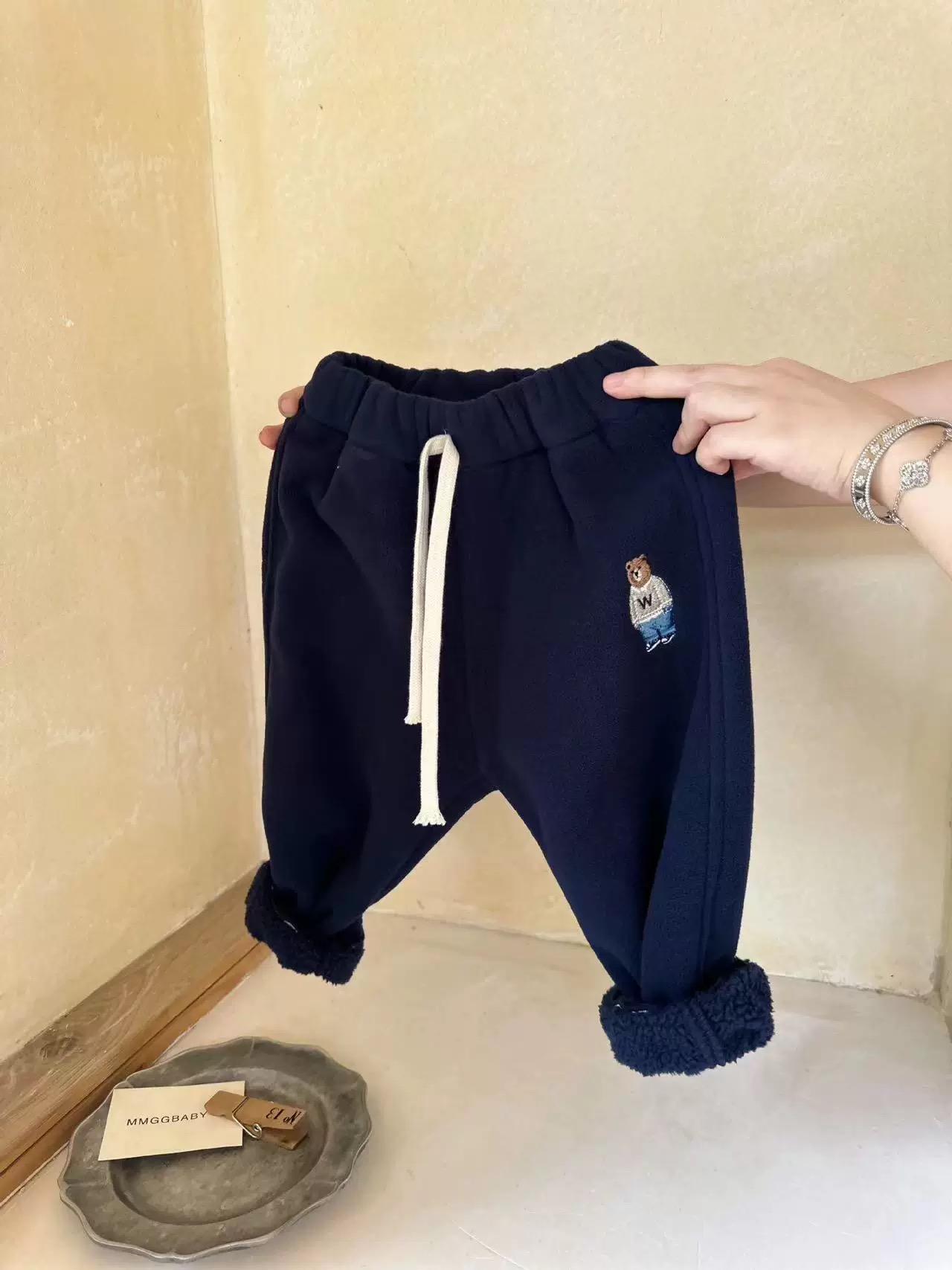 Детские хлопоковые штаны