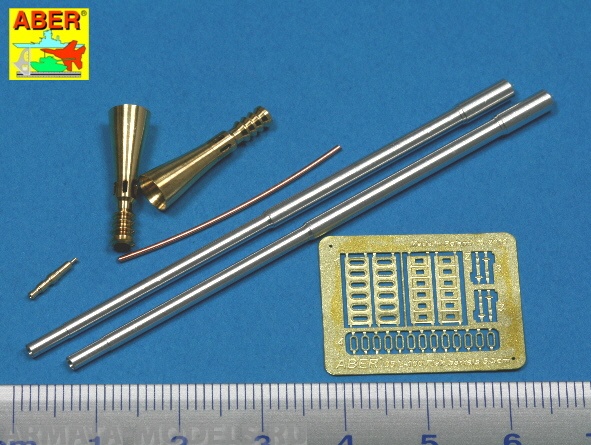 ABR-35-L-100  Дополнения для  Set of 5,5cm Rheinmetall Geraet 58 barrels for German E-50 Flakpanzer для  1/35