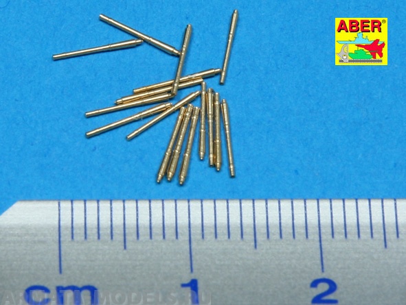 ABR-1:700-L-17  Дополнения для  Set of 16 pcs 105 mm SFLAK barrels SK C/33 used in LC/37 mount for German ships для  1/700