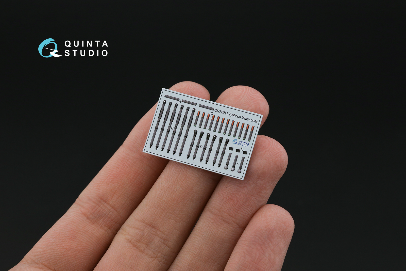 QR72011 Комплект ремней на три кресла для семейства бронеавтомобилей Тайфун (Для всех моделей)