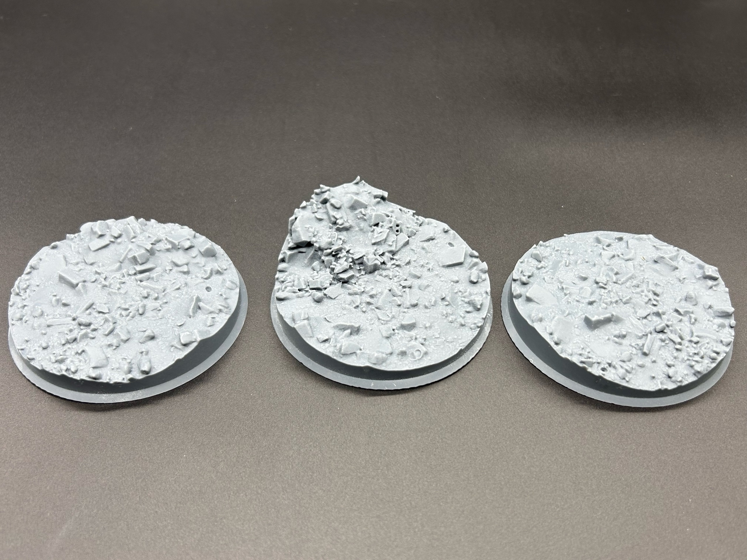 AM0018 Подставки для миниатюр круглые 82 мм, набор-2, 3 шт