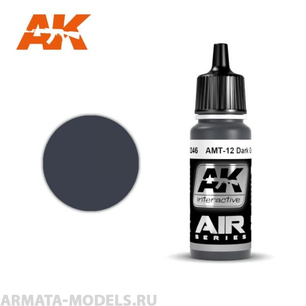 AK2246 Акриловая краска AMT-12 Dark Grey