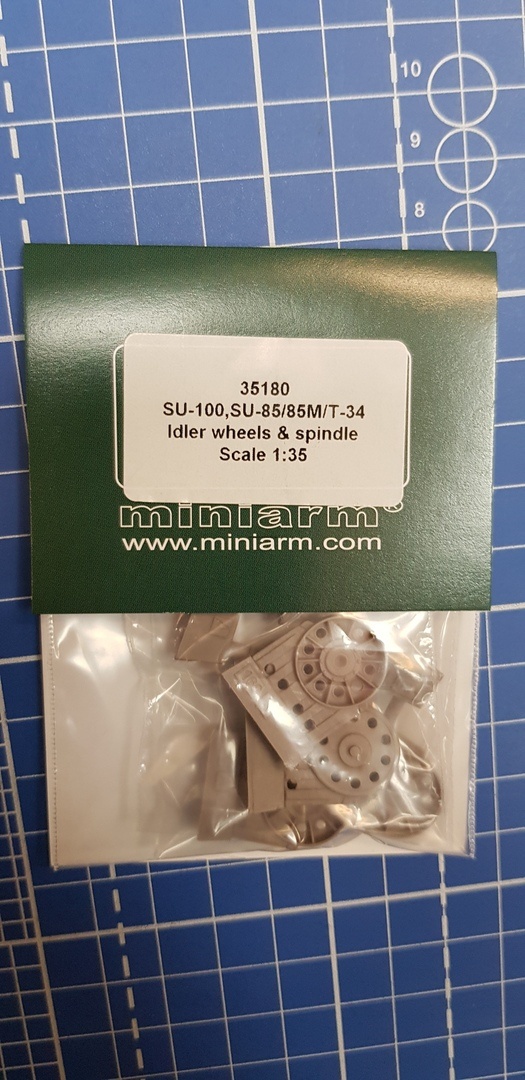 35180MIN СУ-100,СУ-85/СУ-85М,Т-34 Ленивцы + кривошипы (поздние) Для модели Драгон, Звезда,Миниарт 1/35