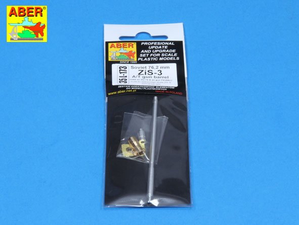 ABR-35-L-173  Дополнения для  Soviet 76,2 mm ZiS-3 A/T gun barrel used on SU-76 & as gun FK288(r) универсальный набор 1/35