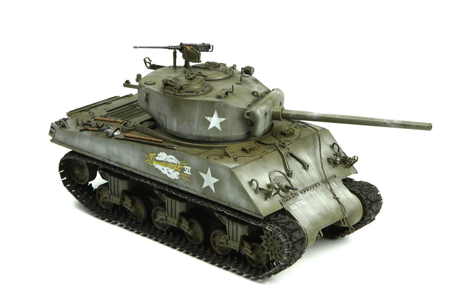 TS-043 U.S. Medium Tank M4A3(76)W Sherman Meng