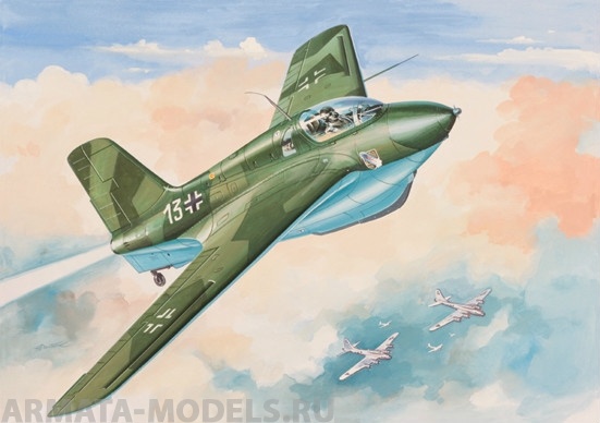 ЕЕ72228 Ме 163 Реактивный истребитель