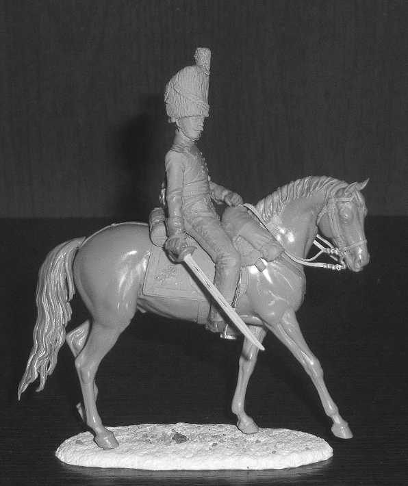 CHM-54320. Сержант шеволежерских полков, Вюртемберг 1811-12 гг. 54 мм. Материал - смола. Chronos Miniatures