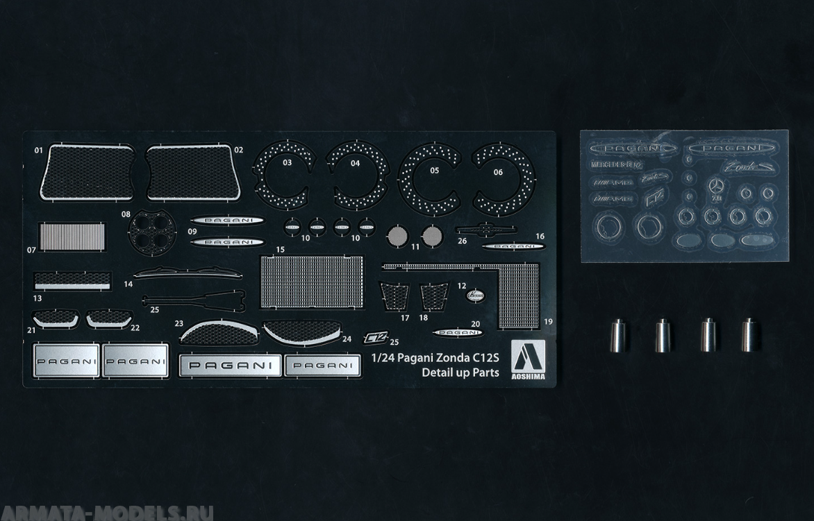 05604 Detail UP Parts Pagani Zonda C12S