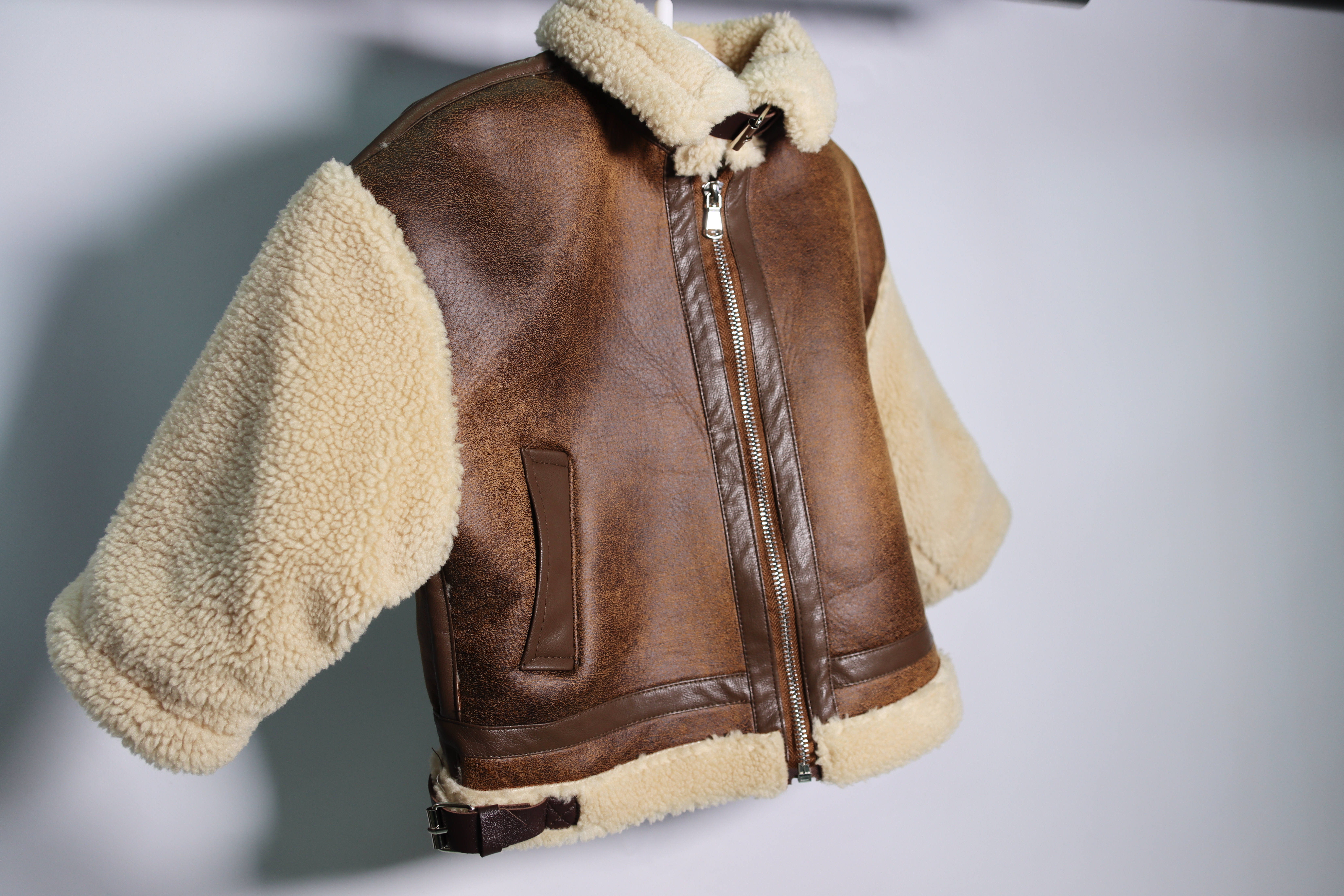 Детская дубленка