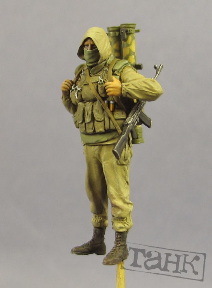 T35235 Бойцы спецназа ГРУ с РПО Шмель (Дагестан 1999 г) (2) Tank