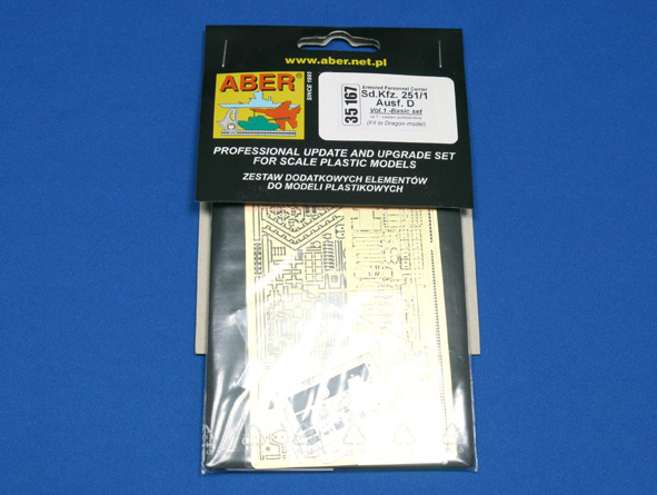 ABR-35 167  Дополнения для  Sd.Kfz.251/1 Ausf. D- Vol.1-basic set для Dragon 1/35