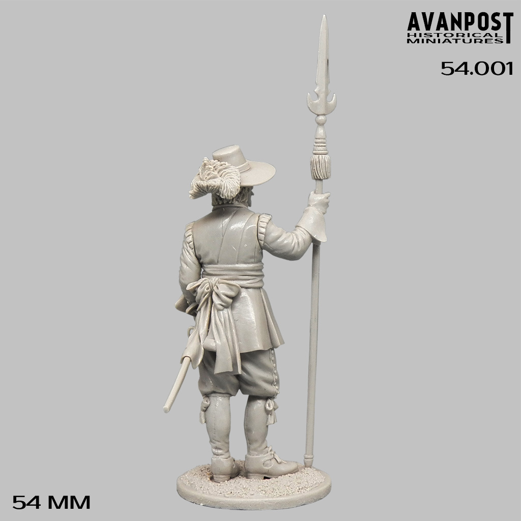 54.001АП Фигура Офицер, XVII в Аванпост