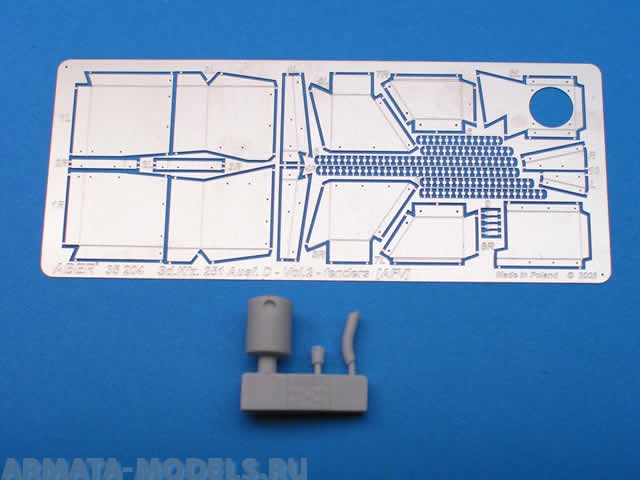 ABR-35-204  Дополнения для  Sd.Kfz. 251/1 Ausf. D Vol.2- Fenders для AFV model 1/35