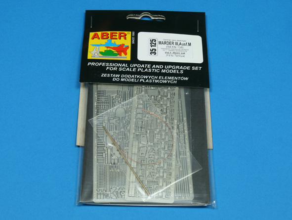 ABR-35-125  Дополнения для  Marder III, Ausf. M (Sd.Kfz. 138) – Vol.1 – basic set для Tamiya 1/35