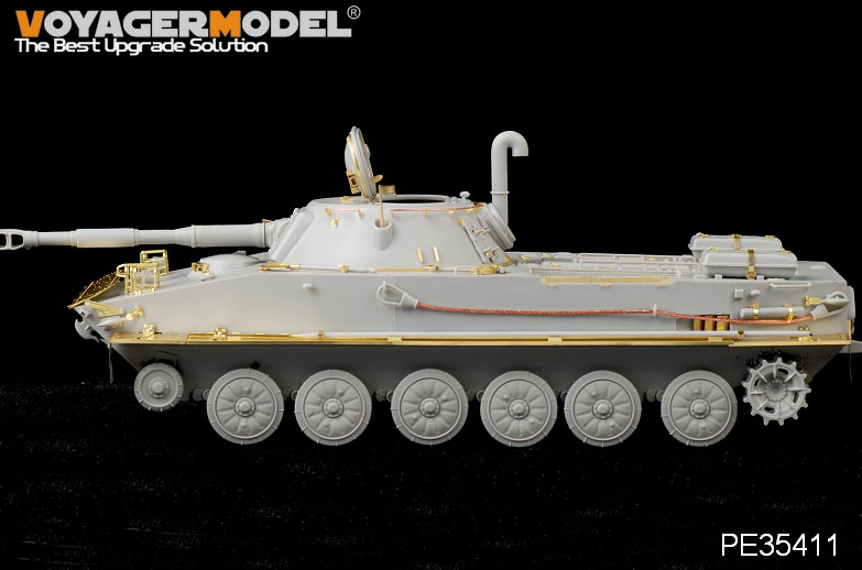 PE35411 Русский плавающий танк ПТ-76Б времен Второй мировой войны