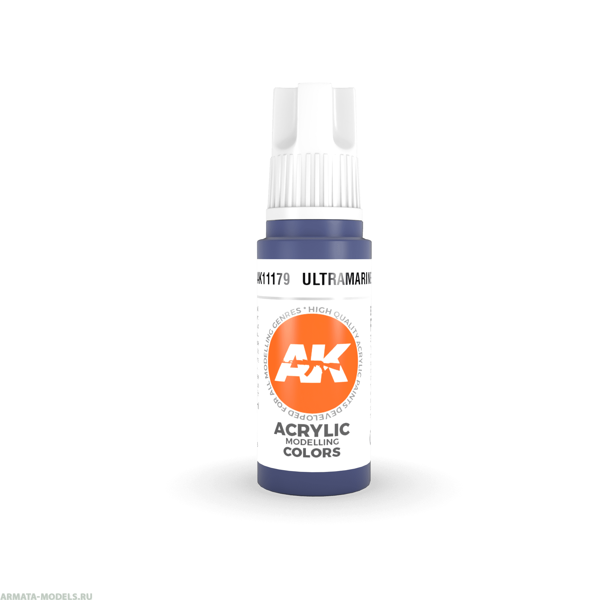 AK11179 Краска акриловая Ultramarine 17ml