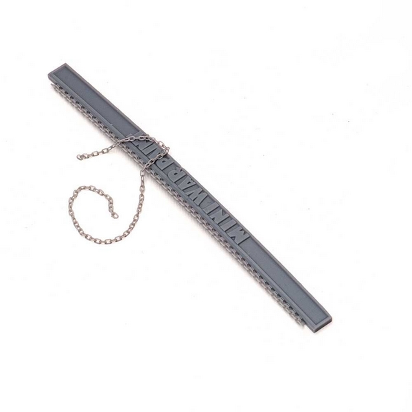 S-357 Цепь с овальным звеном 1х1,5мм, толщиной 0,2мм, размер S