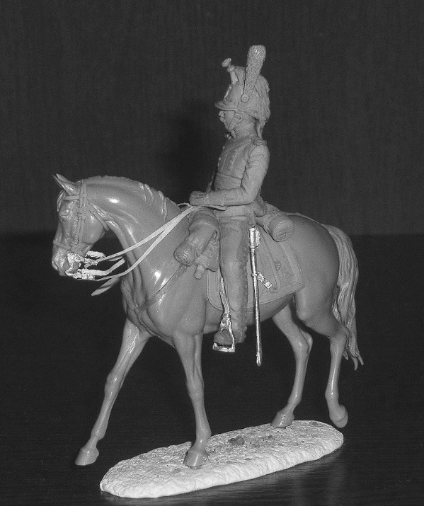 CHM-54320. Сержант шеволежерских полков, Вюртемберг 1811-12 гг. 54 мм. Материал - смола. Chronos Miniatures