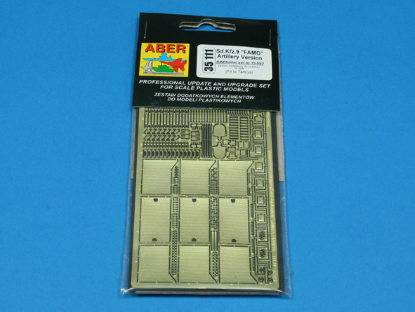 ABR-35-111  Дополнения для  Sd.Kfz.9 „FAMO” – Vol.2 – additional set for artillery version для Tamiya 1/35