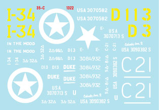 35-C1322SD US Armor Mix # 5. M4A1 (76) W in Europe 1944-45. 32nd Arm.Reg, 66th Arm.Reg, 81st Tank Bn.