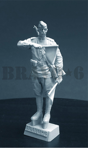 B6-35152 Миниатюра Регулировщик РККА Bravo6