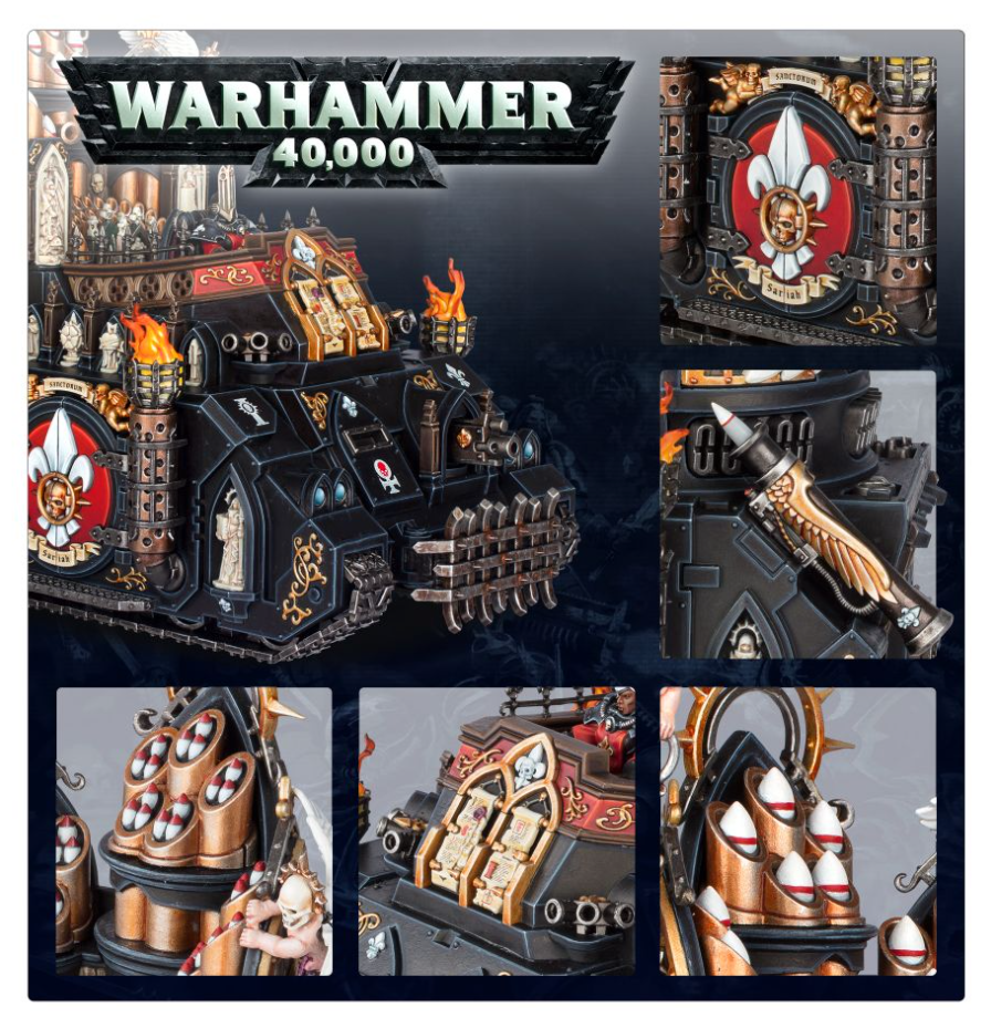 52-09GW Набор Адепта Сороритас: Экзорцист (Adepta Sororitas Exorcist)