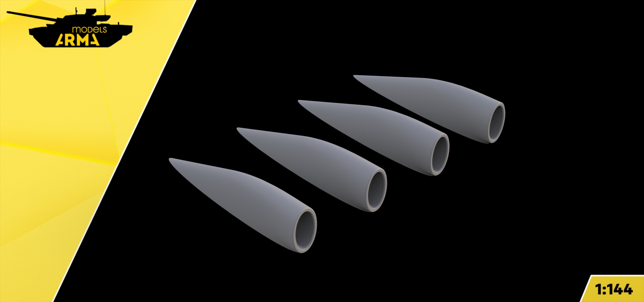 AM144191 Набор ранних воздухозаборников Arma Models