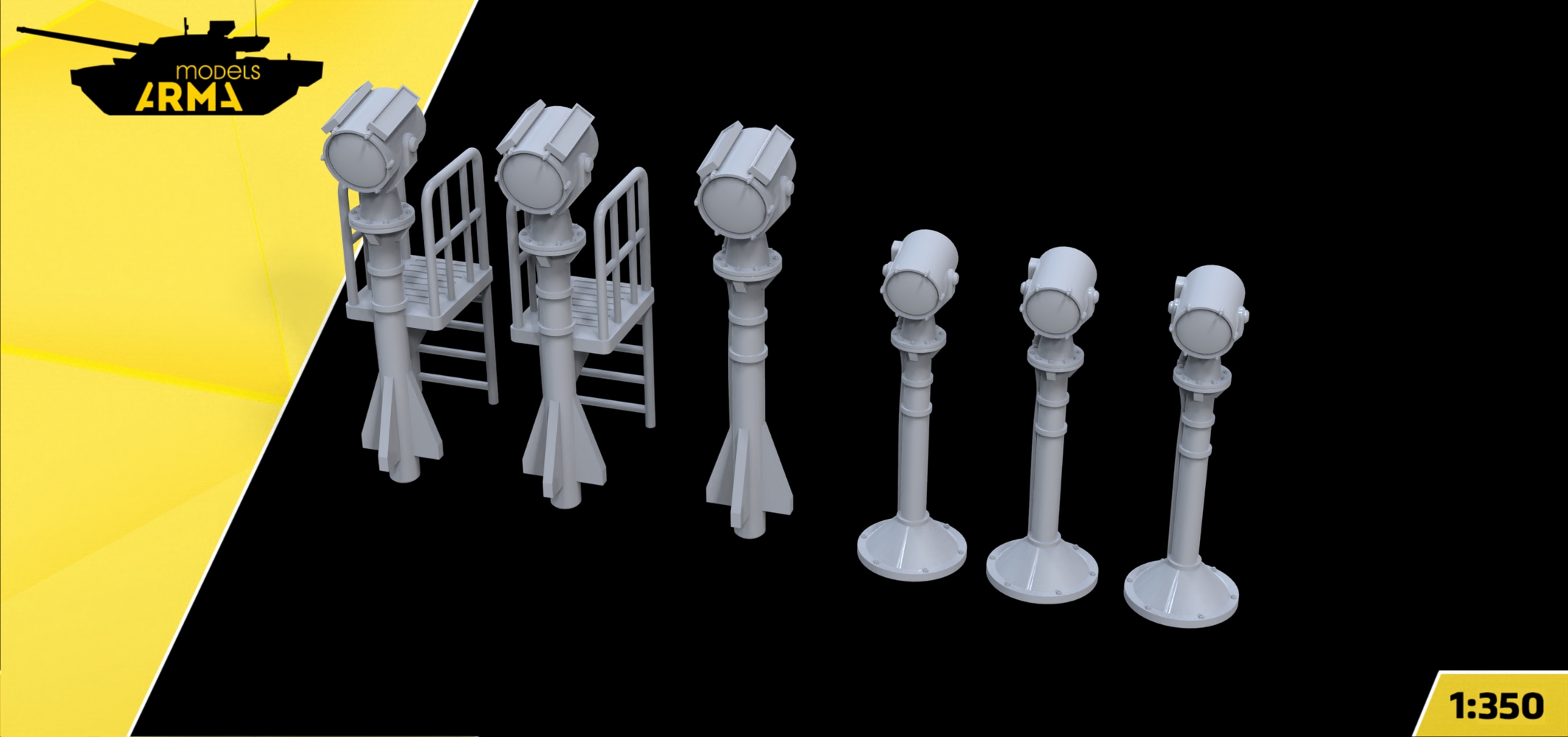 AM350002 Прожектора Neo для ледокола Арктика (Не для свободной продажи)