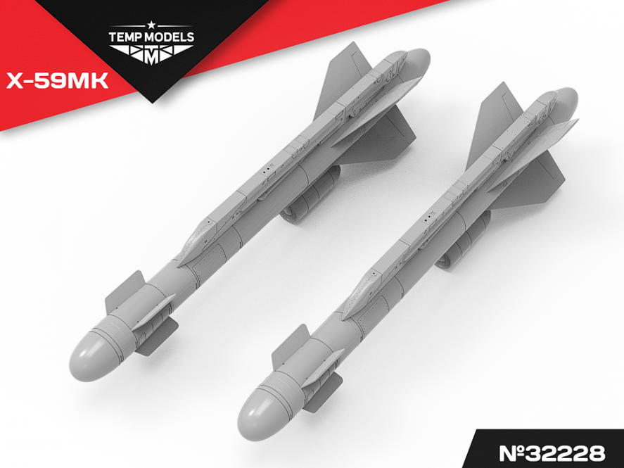 32228 УПРАВЛЯЕМАЯ РАКЕТА Х-59МК 1/32 Temp Models
