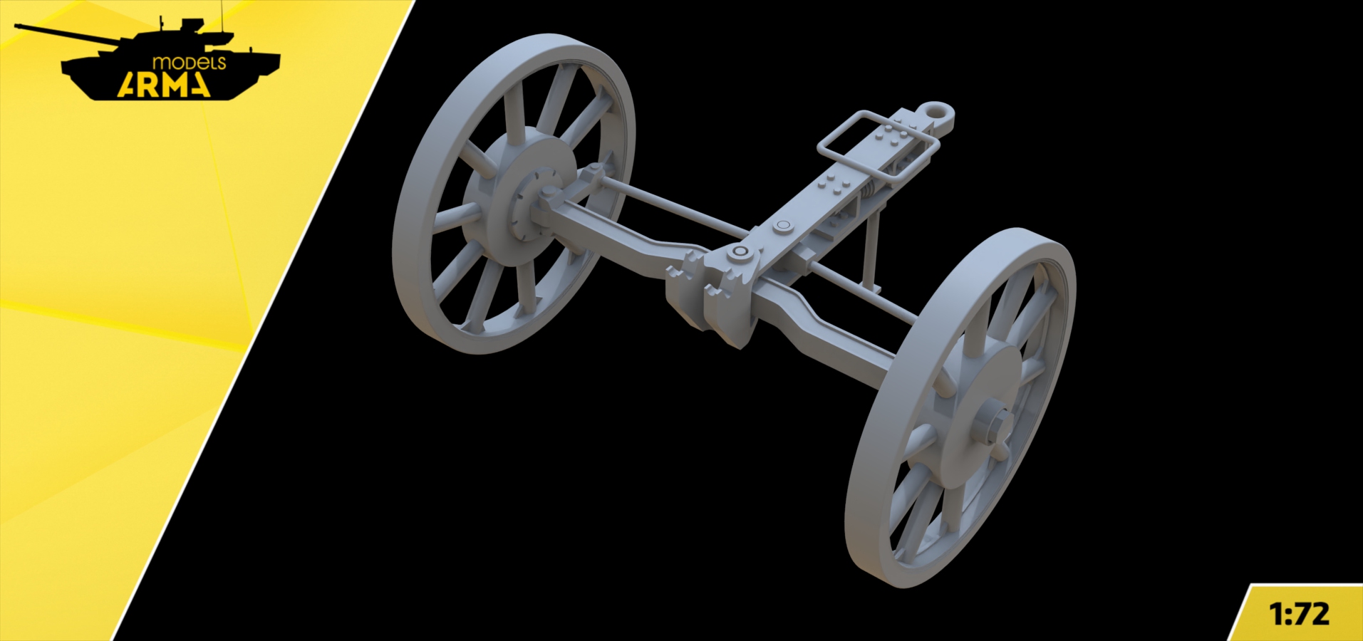 AM72487 Передок артиллерийский для Б-4