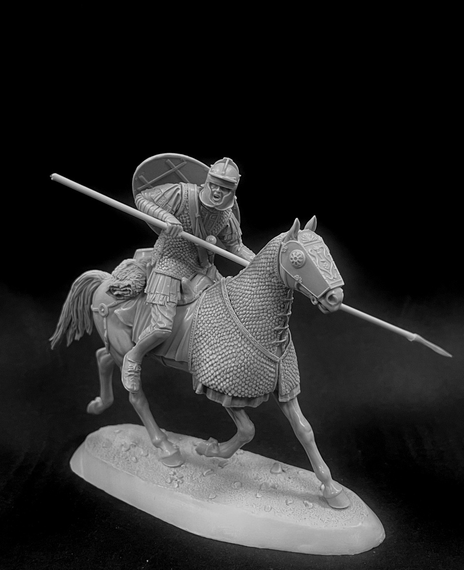 CHM-54355. Римский кавалерист, 1-2 века н.э. 54 мм. Материал - смола. Chronos Miniatures