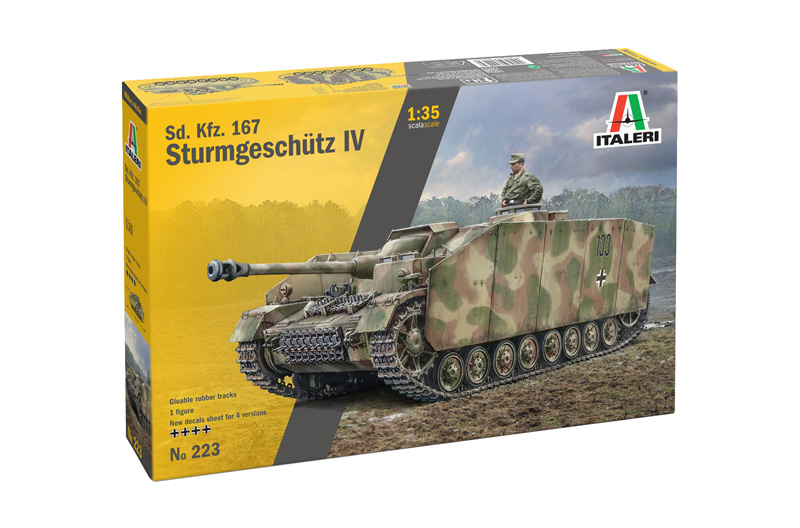 0223ИТ САУ Sturmgeschutz IV Italeri