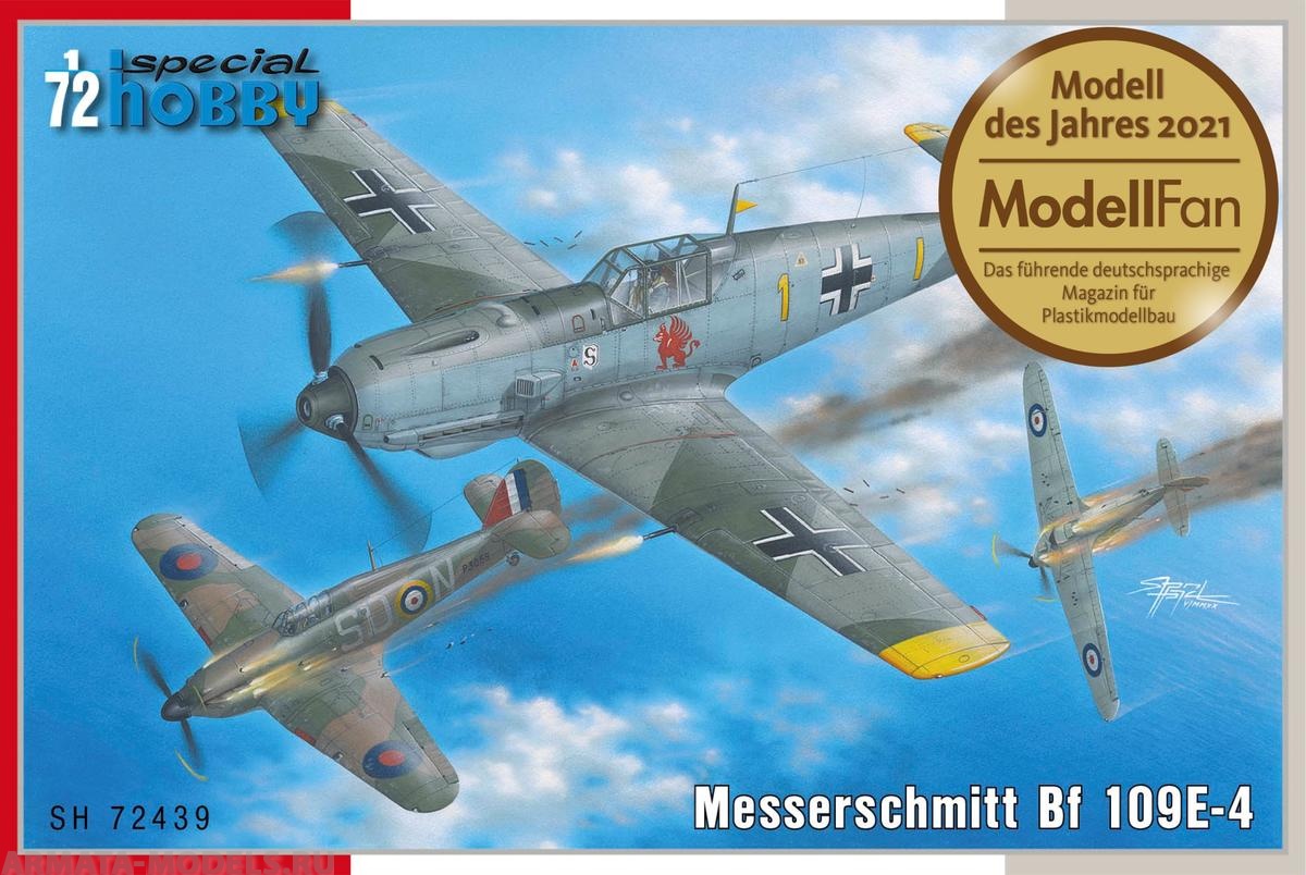 SH72439 Messerschmitt Bf 109E-4 Special Hobby