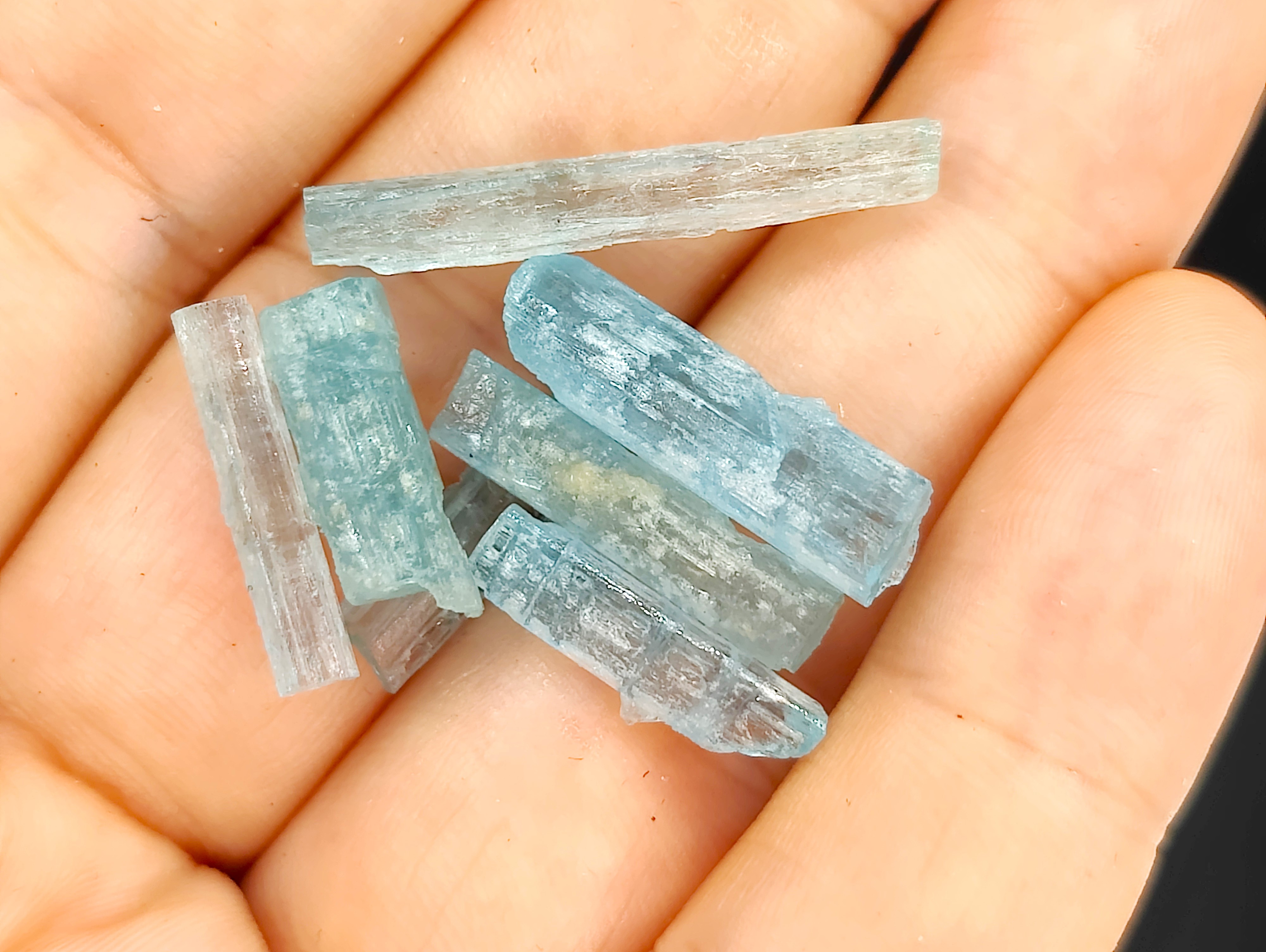 AAM0032 Аквамарин, россыпь 5 грамм, Шерловая гора 