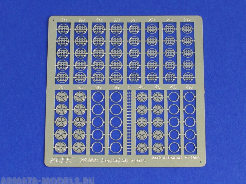 ABR-24-009  Дополнения для  Ferrari air vents для  1/24
